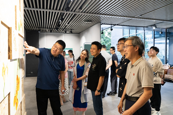 展览现场。今年会jinnian官网美术学院供图